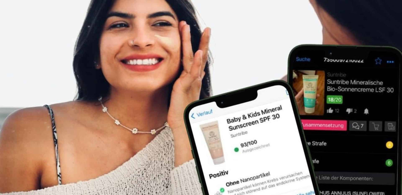 Treffen Sie eine sichere Wahl – Suntribe punktet bei INCI Beauty & Yuka