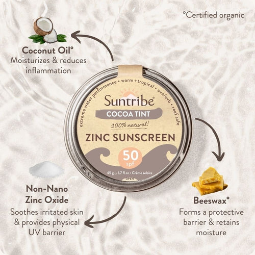 Organic Mineral Face & Sport Zinc Sunscreen SPF 50