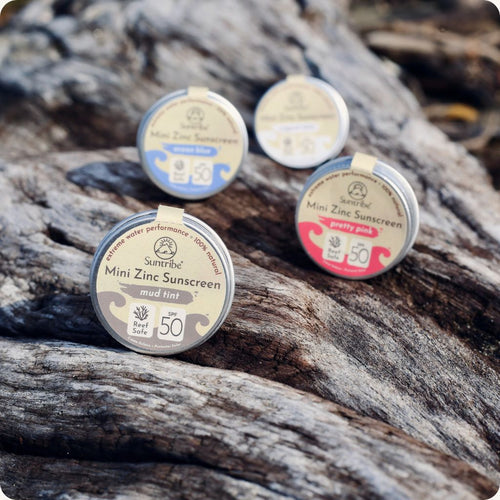 Organic Mineral Face & Sport Mini Zinc Sunscreens SPF 50