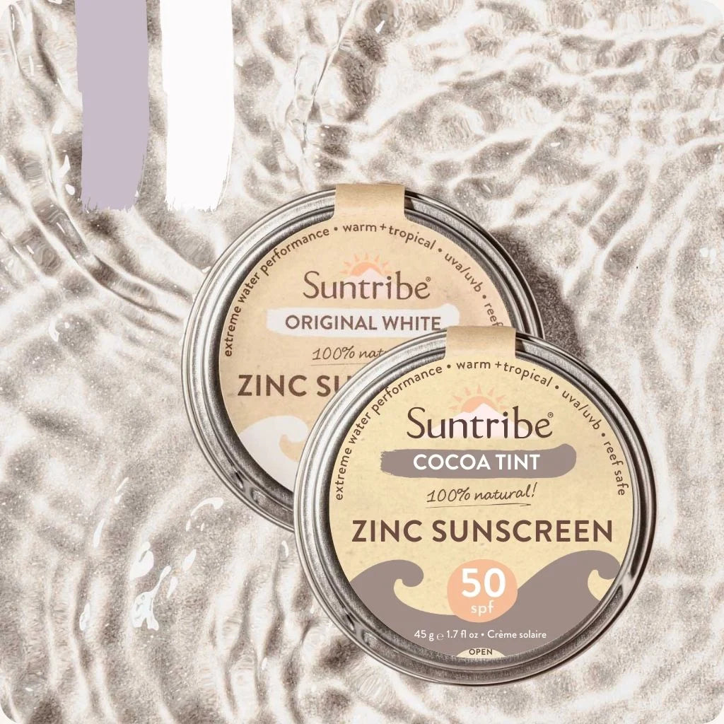Suntribe Organic Mineral Face & Sport Zinc Sunscreen SPF 50, 45 g / 50 ml / 1.7 oz tin