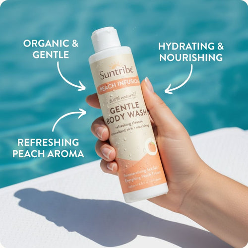 Natural Gentle Body Wash Peach Infusion