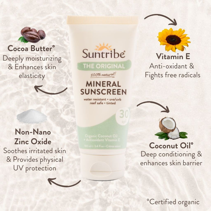 Organic Mineral Sunscreen SPF 30