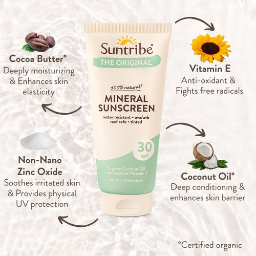Crema Solar Mineral Ecológica FPS 30