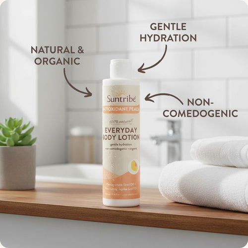 Organic Everyday Body Lotion Antioxidant Peach