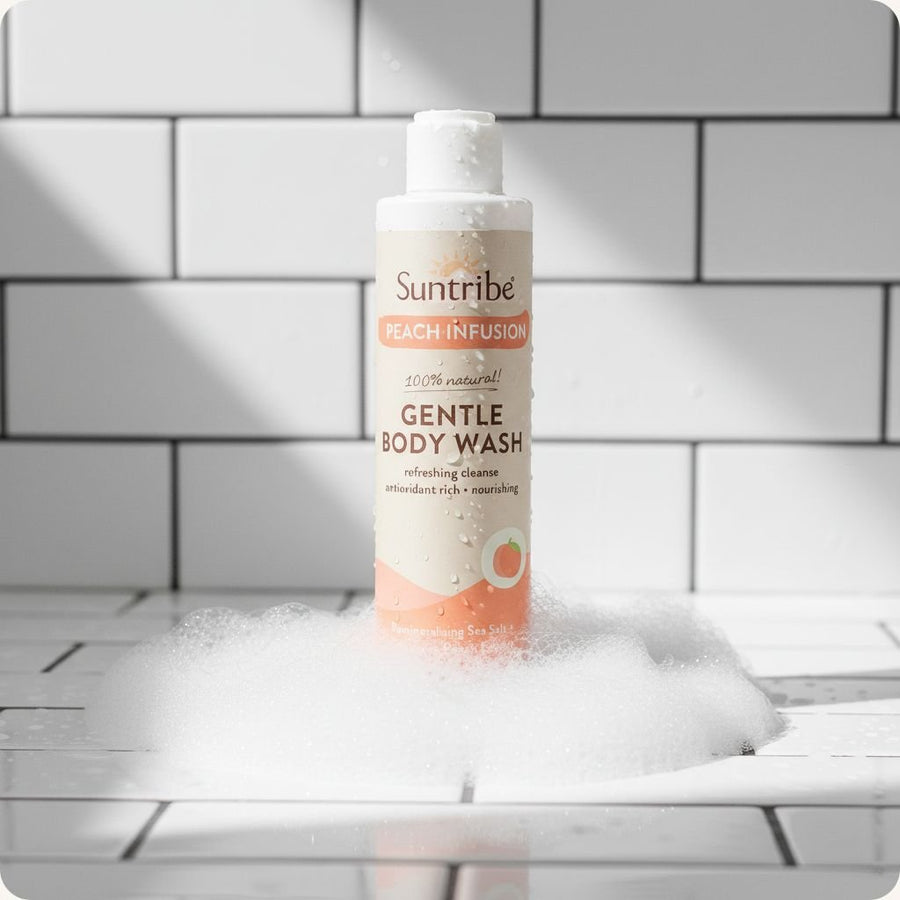 Natural Gentle Body Wash Peach Infusion