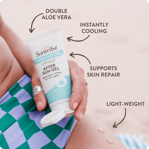Organic After Sun Gel Double Aloe Vera