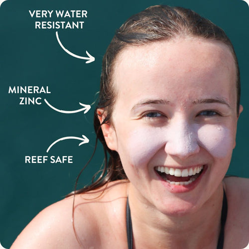 Organic Mineral Face & Sport Zinc Sunscreen SPF 50