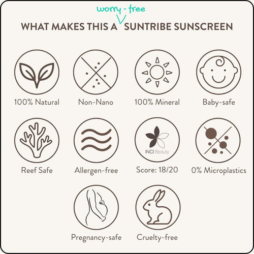 Organic Mineral Face & Sport Zinc Sunscreen SPF 50