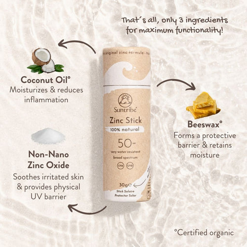 Organic Mineral Zinc Sun Stick SPF 50