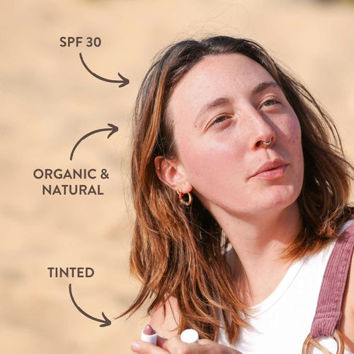 Organic Mineral Tinted Lip Balm SPF 30