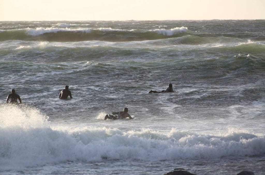 Surfing in Sweden