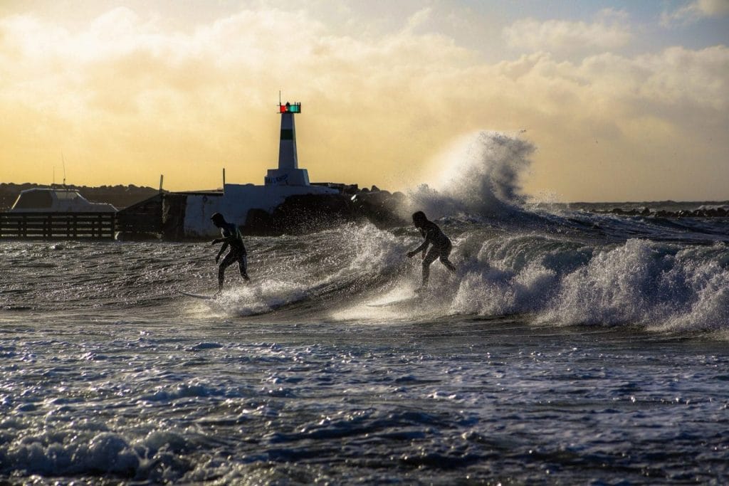 Surfing in Sweden