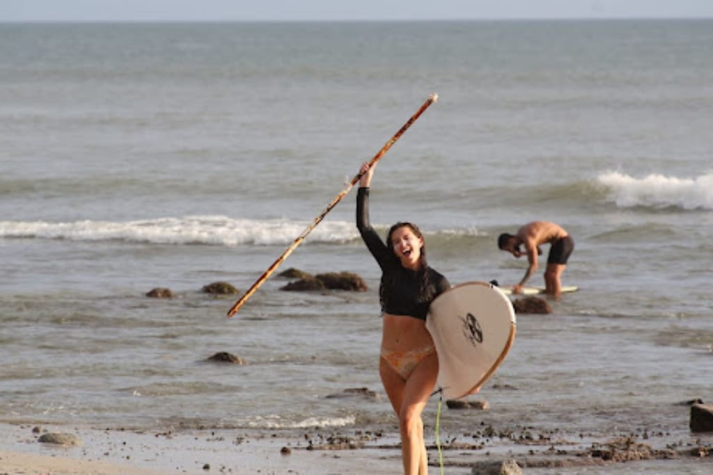 Surfing in Mexico