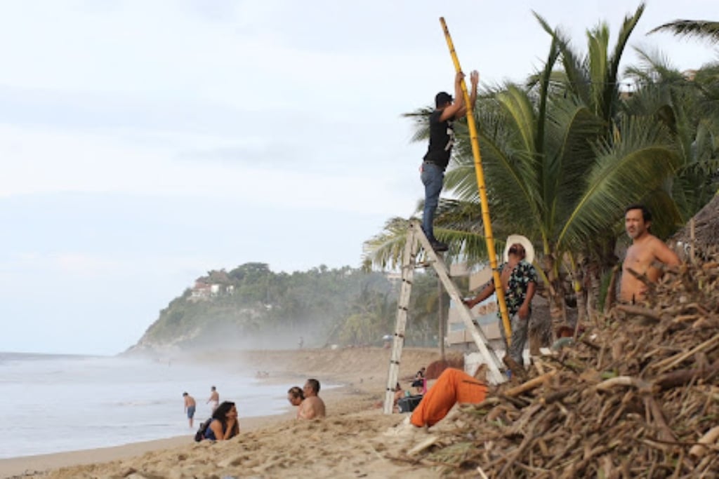 Surfing in Mexico