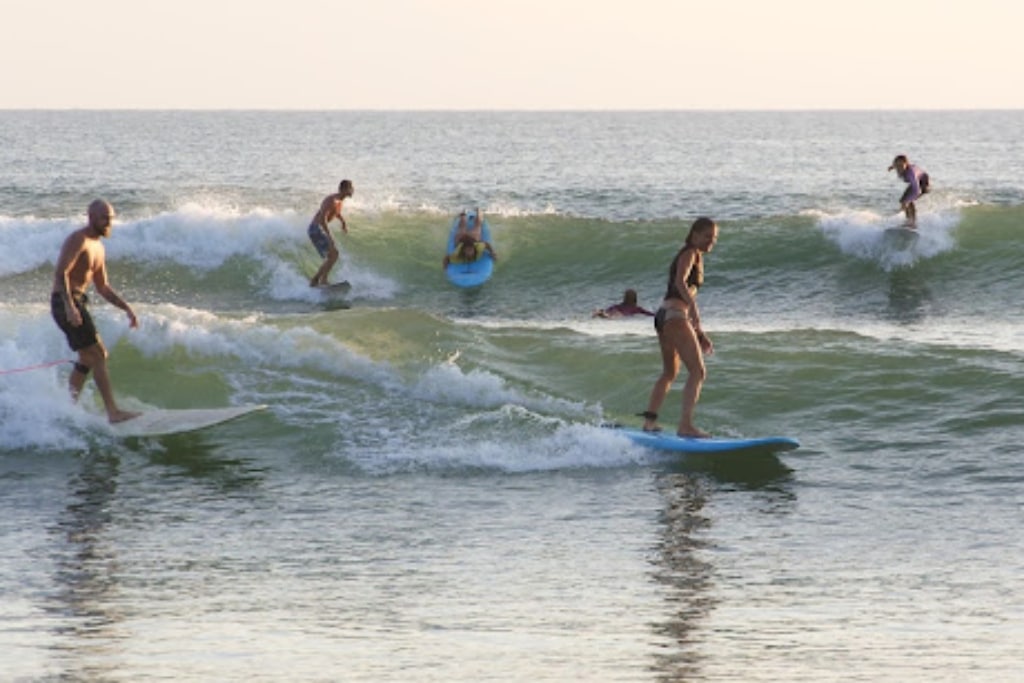 Surfing in Mexico