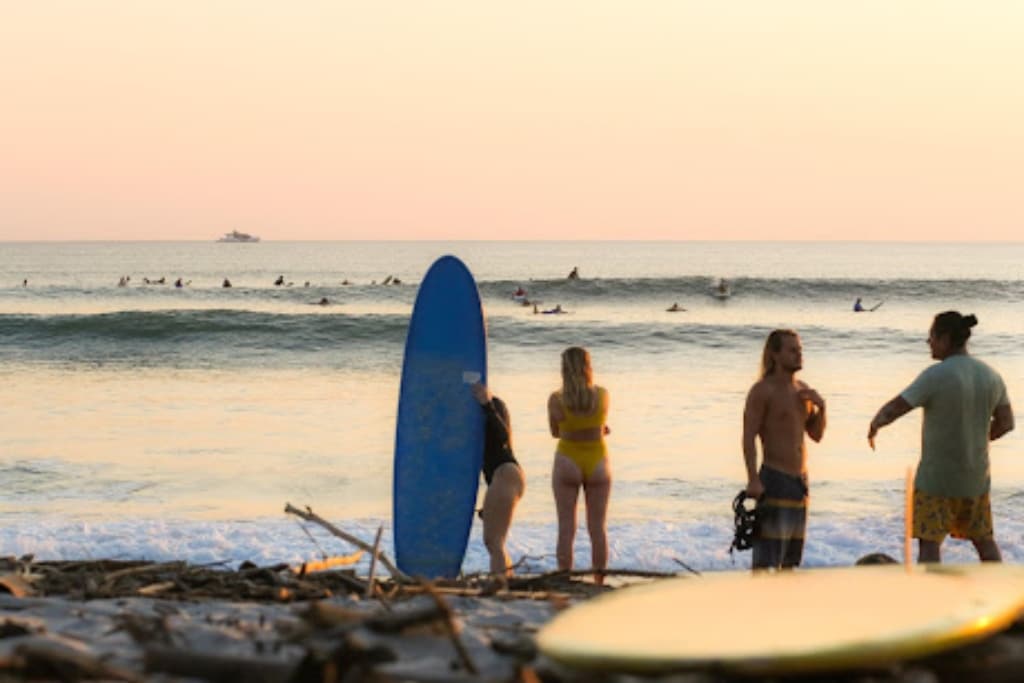 Surfing in Mexico