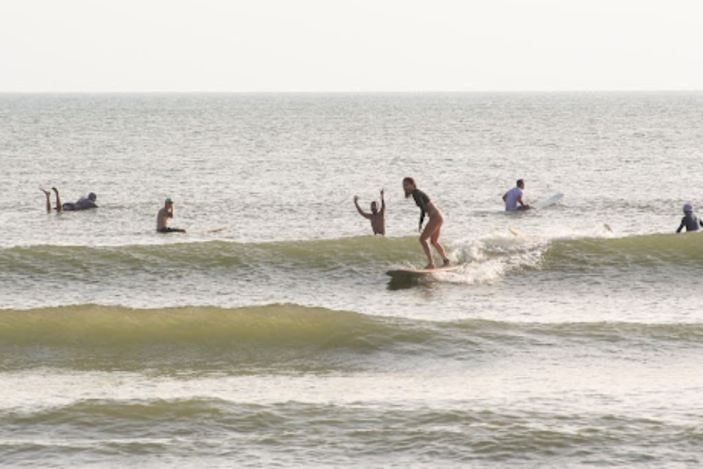 Surfing in Mexico